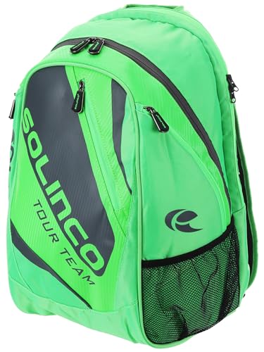 Solinco Tour Tennis Backpack Full Neon Green (OS)