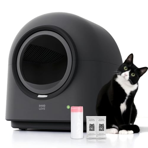 L1 Self-Cleaning Litter Box Automatic Electronic Hands-Free Smart...