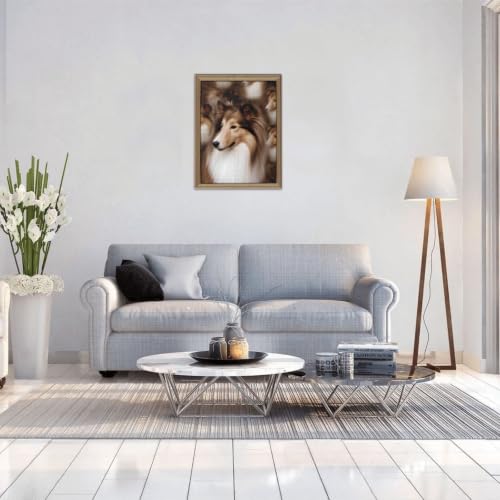 500 Piece Puzzles for Adults Personalized Wooden Puzzles Shelties Dog Jigsaw Puzzles Gift Custom Puzzle from Photos Challenging Puzzles for Family Wedding Christmas Birthday Gifts 20.4 x 15 in - Image 8