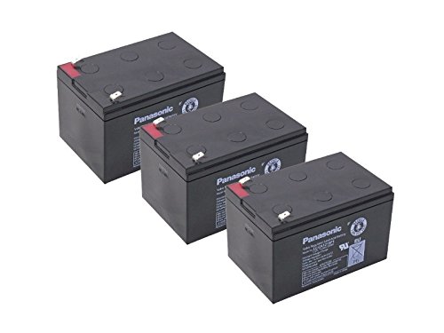 Kompatibler Accu 36V 3x 12V 15Ah Batterie Scooter Elektro Roller AGM Blei Akku
