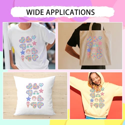 Corazones de diamantes termoadhesivos para customizar chaquetas vaqueras 7