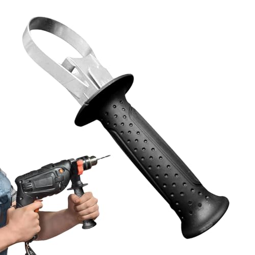 Hammer Drill Handle Replacement | 60-65mm Drill Replacement Auxiliary Hammer Handle Tools | Ergonomic Auxiliary Hammer Front Side Handle Grip for Crushing and Punching