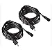 GreenClick 2 Pack 13.12ft/4m Extension Cord Waterproof Extension Cable Wiring for Landscape Lighting Garden Path Lights