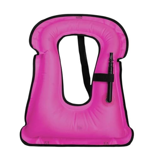 Chaleco Salvavidas de Neopreno para Adultos, Chaleco de Flotación Ajustable con Ajuste Seguro para Kayak Snorkel Sup Pesca Deportes Acuáticos(3-Hot Pink#)