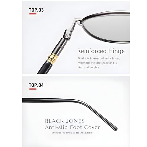 Black Jones Store Black Jones Polarized Sunglasses Black - Image 5