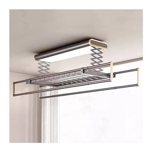 Tendedero eléctrico para colgar ropa – Colgador de techo automático para balcón, tendedero montado en la parte superior del hogar, solución de secado de bajo consumo
