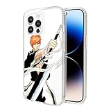 Phone Case Bleach Compatible with iPhone 14 13 12 11 Pro Max Collage Mini X/Xs XR XS Max SE 2022/2020/7/8/6/6s Plus Case