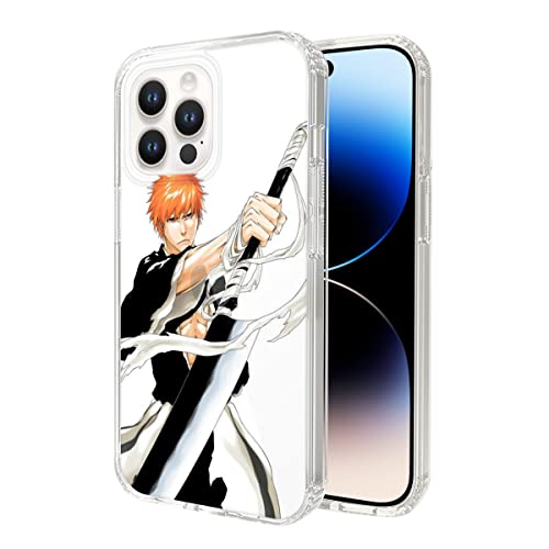 Phone Case Bleach Compatible with iPhone 14 13 12 11 Pro Max Collage Mini X/Xs XR XS Max SE 2022/2020/7/8/6/6s Plus Case