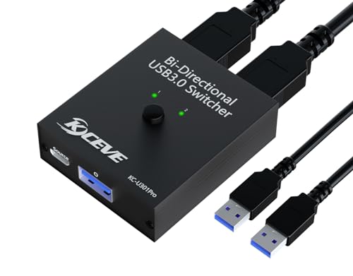 YOUTINGHDAV USB 3.0 Switch 2-in-1 Bidirektional