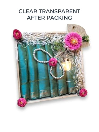 Image of Gift Wrapping Vacuum Sheet Shrink Sheet, shrink roll, blow heat sheet Transparent Roll,Gift Cover, 20 inch Packing Materials to wrap weddivng Valentine 5 meter roll