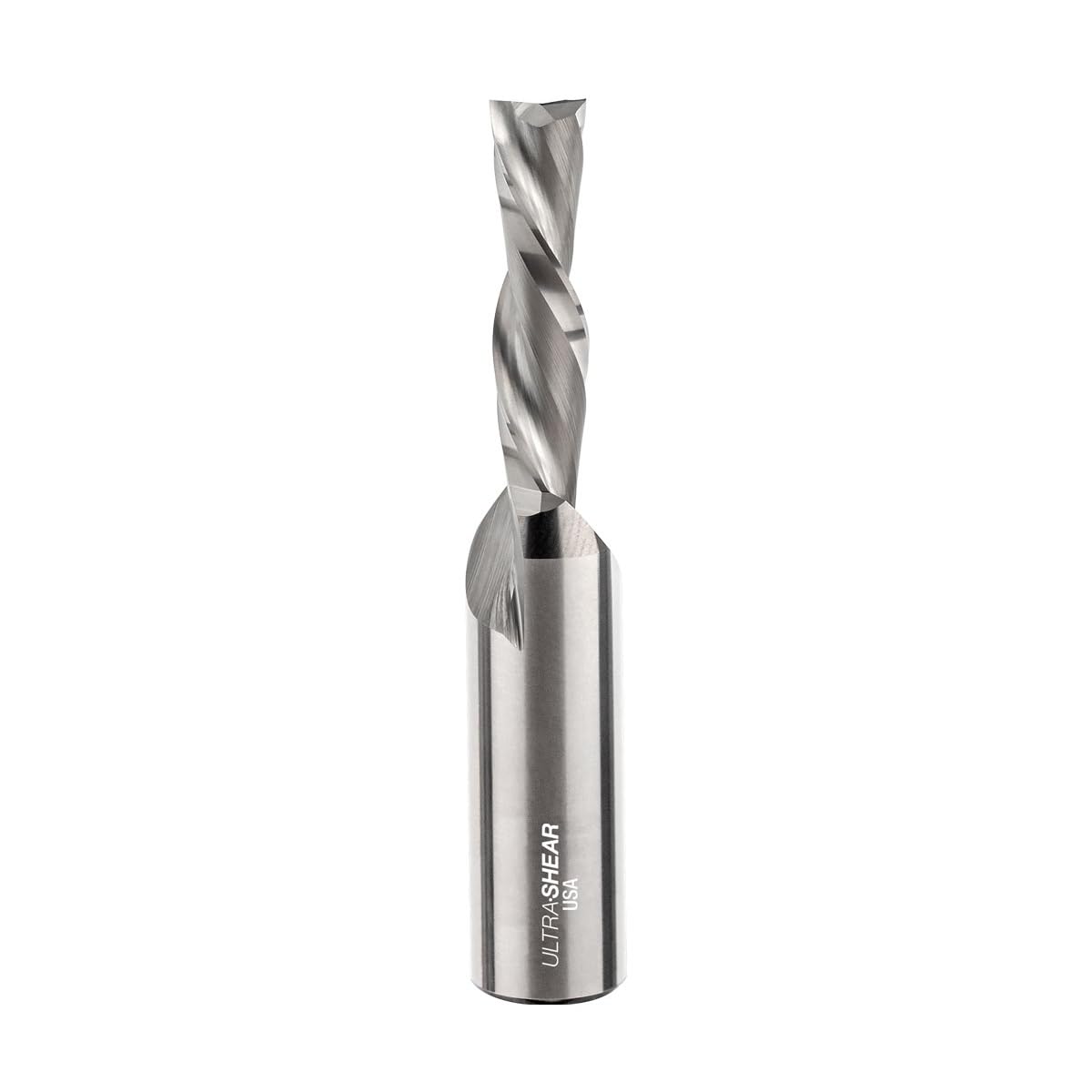 Brocas de enrutador de carburo sólido, CD de 0.3 pulgadas, SH, 1-0.25 pulgadas, CL, corte hacia abajo, broca en espiral hecha en Estados Unidos para CNC, enrutadores manuales y de mesa