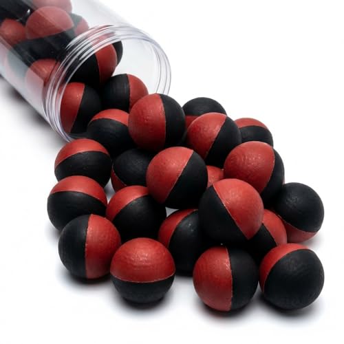 .43 Cal Pepper Ball Projectiles 20 Count – PAVA Filled Hard Shell Impact Rounds Compatible with .43 Cal Launchers – Break-On-Impact Design for Controlled Dispersion and Consistent Function