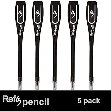 RefStuff RefSpencil Clip On Referee Pencil RefCil PegCil for Football Soccer Referee Coach Umpire for Scorebook Wallet
