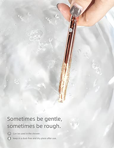 Rose Gold Necklaces for Women Long Pendant Necklace with Adjustable Chain Necklace Extender, Rechargeable Necklace Jewelry for Women Girls - Image 6