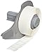 Brady M71-7-498 Repositionable Vinyl Cloth BMP71 Labels , White (500 Labels per Roll, 1 Roll per Package)