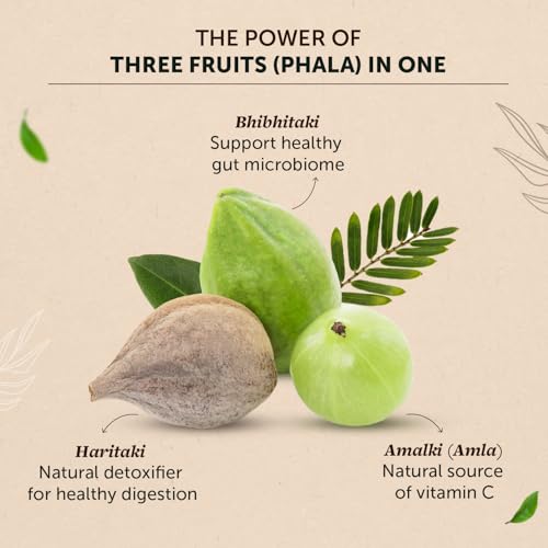Image of Neuherbs Organic Triphala Powder 100g | Ayurvedic Triphala Churna for Digestion, Gut & Intestinal Wellness | Supports Acidity, Gas Relief, Detox & Immunity | Certified Organic Herbal Supplement