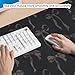 Black Bow Mouse Pad, Cute Desk Mat Black Computer Mat Keyboard Pad, Extend Large Gaming Mousepad Non-Slip Rubber Base Laptop Pad, Office Accessories Desktop Decor for Girls Women 31.5 x 11.8 inch