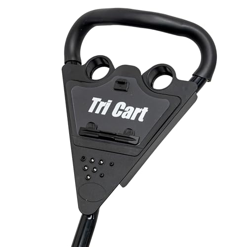 Longridge Golf Tri Cart 3 Rad Herren Push/Pull Golf Trolley + Kostenlose Wasserflasche