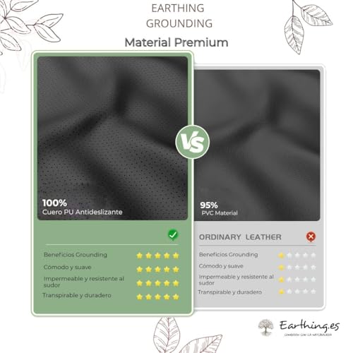 Alfombrilla Earthing con adaptador EU para mejorar el sueño profundo 4