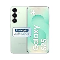Samsung Galaxy S25 Smartphone AI, 3 anni di Garanzia del produttore, Display 6.2'' FHD+ Dynamic...