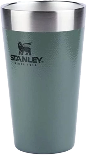 Stanley - Copo de cerveja isolado, copo empilhável Stay Chill de 473 ml, para bebidas quentes ou frias
