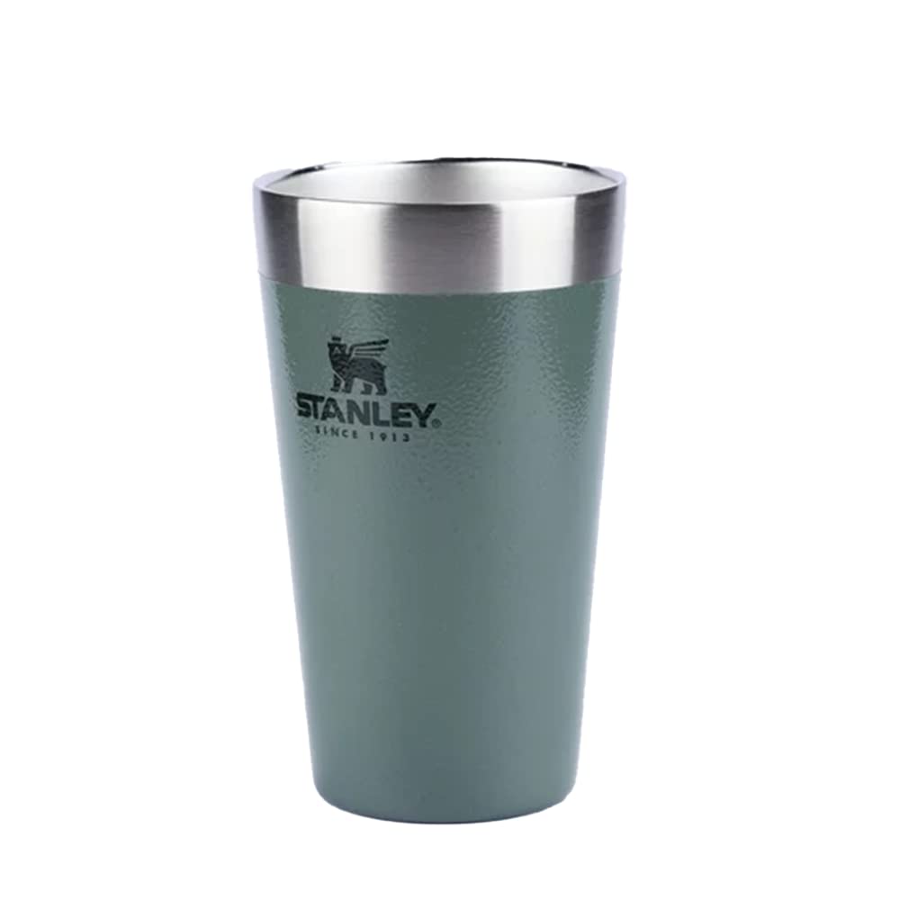 Stanley - Copo de cerveja isolado, copo empilhável Stay Chill de 473 ml, para bebidas quentes ou frias