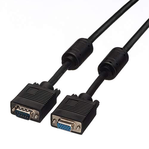 Preisvergleich Produktbild ROLINE VGA Monitorkabel HD15 ST - BU mit Ferritkern 3m