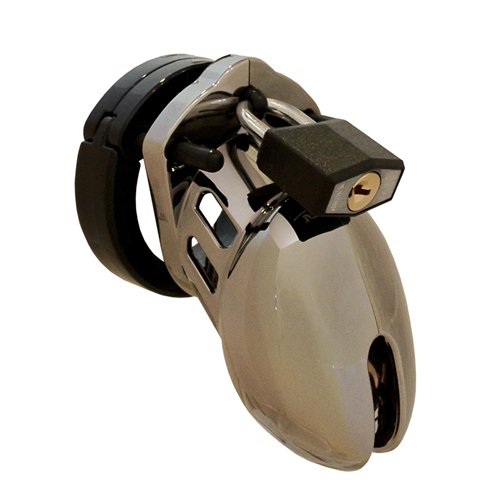 CB-​X – CB ps-​6000s gabbia di castità – cromo – 35 mm – 133927