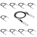 10Gtek – 10Gtek [10 Stück] Ubiquiti UniFi SFP+ to SFP+ Kabel 0.5-Mete