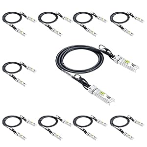 10Gtek – 10Gtek [10 Stück] Ubiquiti UniFi SFP+ to SFP+ Kabel 0.5-Mete