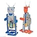 Produktbild matches21 HOME & HOBBY Laufender Roboter mit Elektroantrieb DIY Holz Bastelset für Kinder ab 13 Jahren Technik-Bausatz