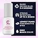 Sensitive Low Fume Eyelash Extension Glue for Professionals | Strong 5 Week Retention / 3-4 Second Drying Time | Semi Permanent Individual/Volume Lash Extension Glue | Deep Black - Latex Free 5ml