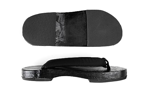 Image of Japanese Wooden Clogs Geta Slippers