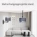 Projector Ceiling Mount ,Projector Wall Mount, Projector Stand, Security Camera Stand, 360 Degree Rotatable, Universal Home/Office/Store, 4 Levels Of Adjustment 10/20/30/40cm, Load Capacity 5kg