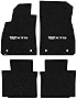 Lloyd Mats Heavy Duty Carpeted Floor Mats for Cadillac XTS 2017-2019 (Charcoal, 4PC - Centered Logo)