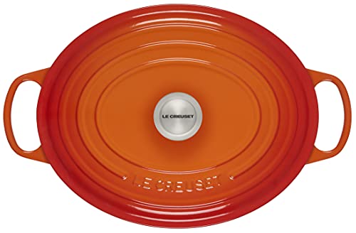 Le-Creuset-Enameled-Cast-Iron-Signature-Oval-Dutch-Oven-8-qt-Flame