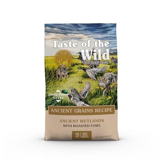 Taste of The Wild Ancient Wetlands Canine Recipe with Roasted Fowl and Ancient Grains 28lb