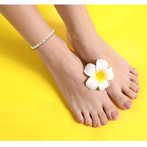 Uswel Magnetic Anklet Bracelets For Women, Anti Swelling Obsidian Anklet, Magnetic Lymph Detox Bracelet For Women #TOP4