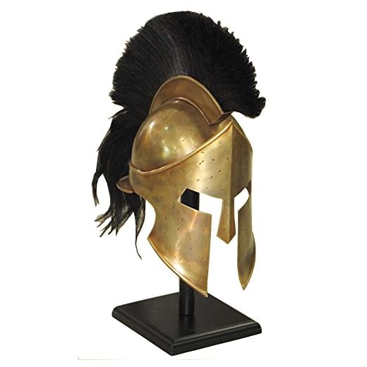 Réplica de casco griego del Rey Leonidas de la película 300, THORINSTRUMENTS