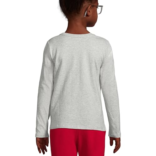 Lands' End School Uniform Girls Long Sleeve Essential T-Shirt2