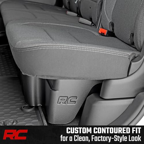 Rough Country Under Seat Storage for Ram 1500 Crew Cab (2019-2026) - Custom Rear Under Seat Organizer Tray without Lid - image 3