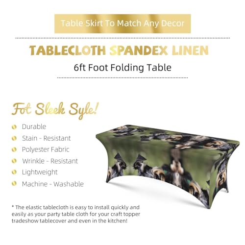 Nappe rectangulaire extensible élasthanne 1,8m schnauzer EdWal