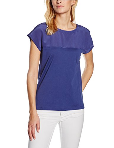 Stefanel T-Shirt Jersey Dettagli Seta Maglietta