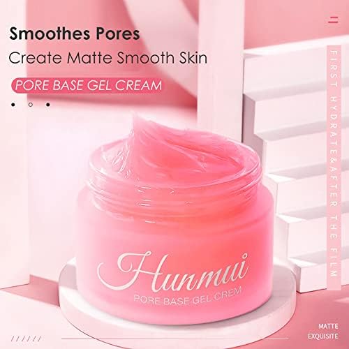 XUNN New Magical Perfecting Base Face Primer Under Foundation, Hunmui Face Primer Pore Base Gel Cream, Invisible Pore Makeup Primer Smooth Skin Oil Control Moisturizing Pore Primer Cream (2 PCS)