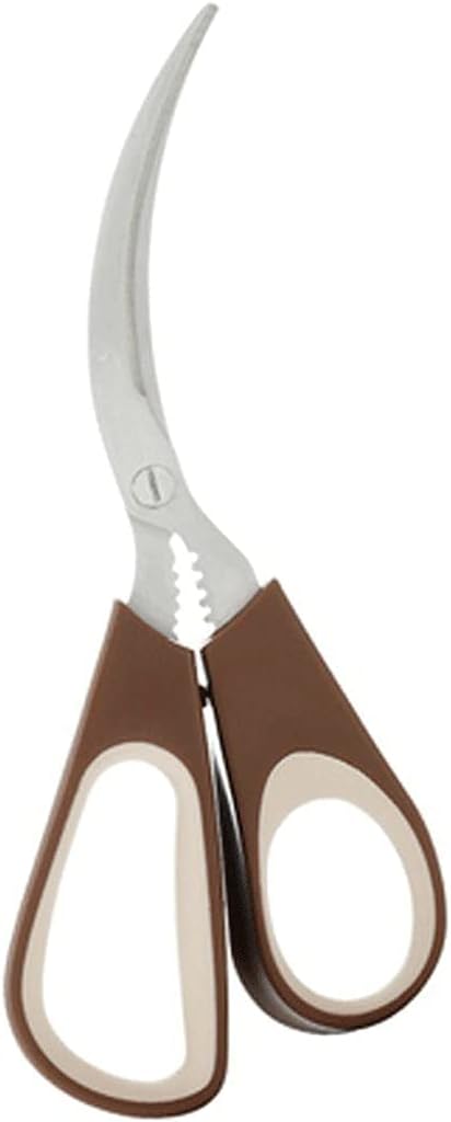 Professional Kitchen Scissors Multifunctional Stainless Steel Shears Seafood Fish Crab Shrimp Lobster Scissors