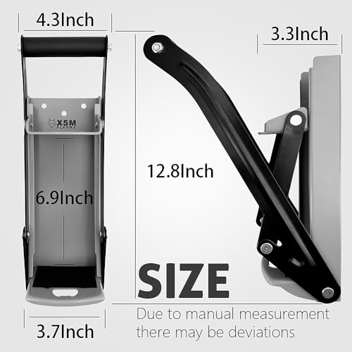 X5MPLXPMX 16oz 12oz metal Can Crusher Wall Mounted,Aluminum Can Crushers Heavy Duty,Can Crushers for Recyclings With Bottle Opener and Non-Slip Mat for Recycling,Home Improvement Must Haves by