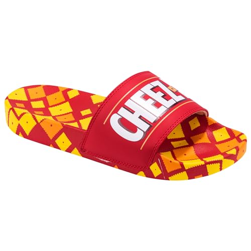 Odd Sox – Cheez-It Slide Slippers – Soft Slip-On Sandals-Unisex Comfort House Slipper, Casual Indoor/Outdoor Footwear4