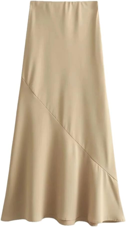 Women Vintage Solid Skirts Sets Single Breasted Vest Tops Elastic Waist Midi Long Skirts Casual Suit