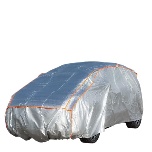 4CARS SUV Telo Copriauto antigrandine, Copertura Anti-grandine, Protezione grandine, Neve, antigelo, Impermeabile, Strato Interno Morbido, Custodia e Lucchetto Inclusi, Taglia 480x193x155 cm