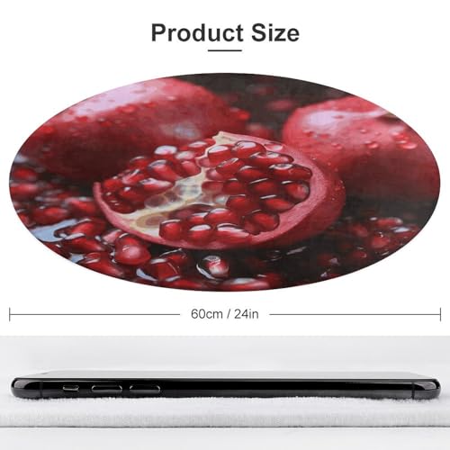 Alfombra lavable esponjosa con diseño de frutas para salón 4